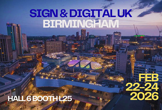 OLEG exhibirá acrílico fundido premium en Sign & Digital UK 2026